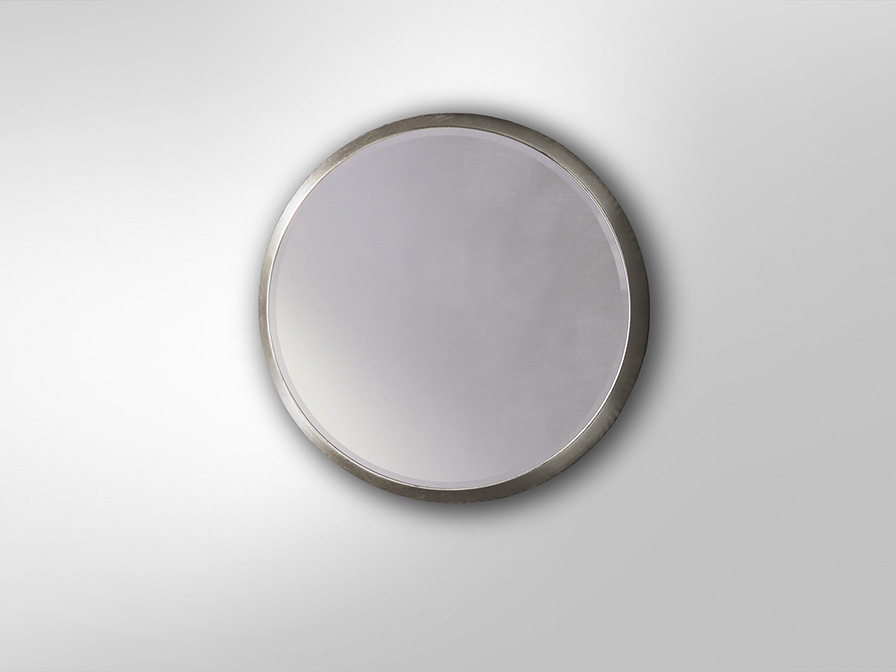 Schuller Furniture and decoration Mirrors with frame Aries 119139  ·ARIES· ROUND MIRROR Ø54, SILVER