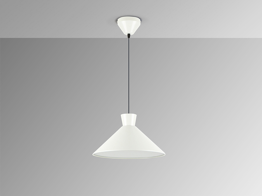 Schuller  1 Light Pendants Cono 12458  I3-CONO- LAMP 1L. MATTE PEARL