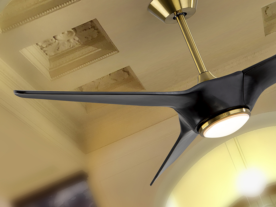 Schuller  Ceiling fans Ø 150 cm Alisios 138849  ALISIOS- FAN, BLACK/BRONZE, D152