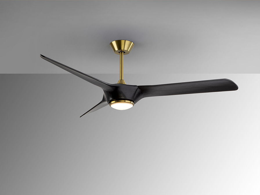 Schuller  Ceiling fans Ø 150 cm Alisios 138849  ALISIOS- FAN, BLACK/BRONZE, D152