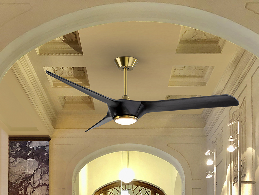 Schuller  Ceiling fans Ø 150 cm Alisios 138849  ALISIOS- FAN, BLACK/BRONZE, D152