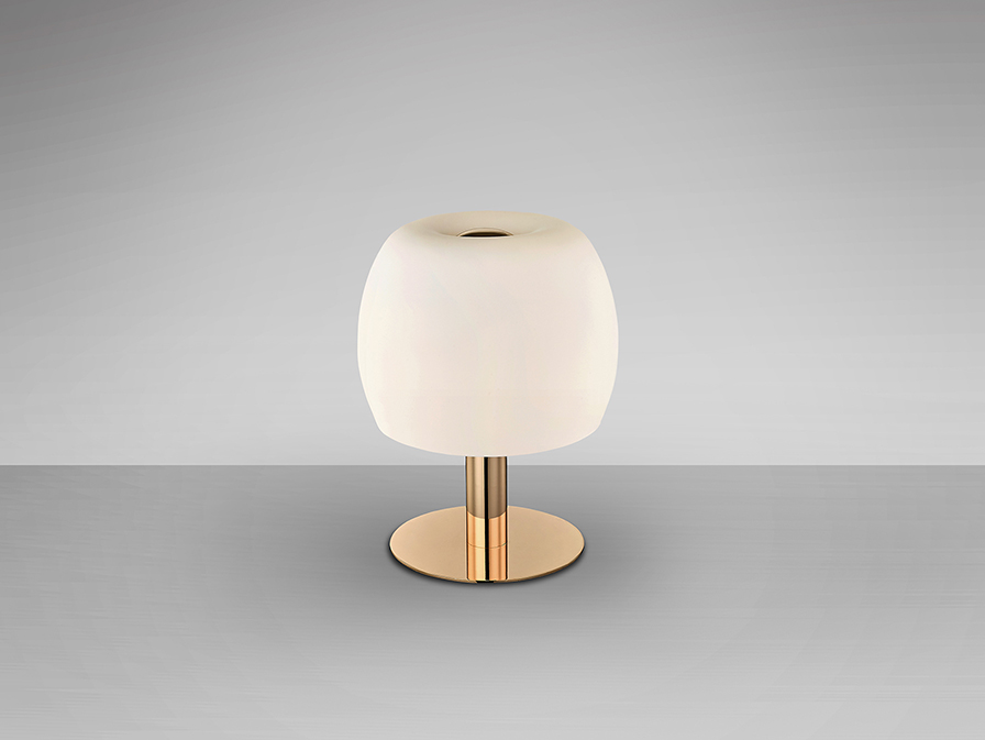 Schuller  Table lamps Baloon 161190  BALOON-TABLE LAMP GOLD/OPAL