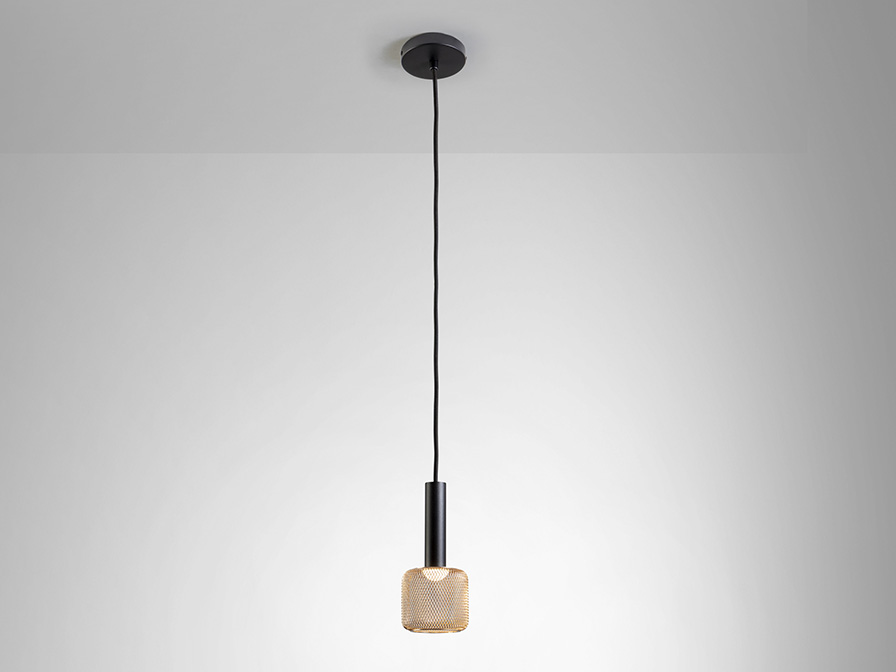 Schuller Lighting 1 Light Pendants Sincro 175265  ·SINCRO· LAMP 1L., BLACK/GOLD