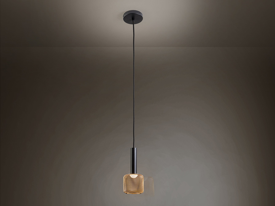 Schuller Lighting 1 Light Pendants Sincro 175265  ·SINCRO· LAMP 1L., BLACK/GOLD