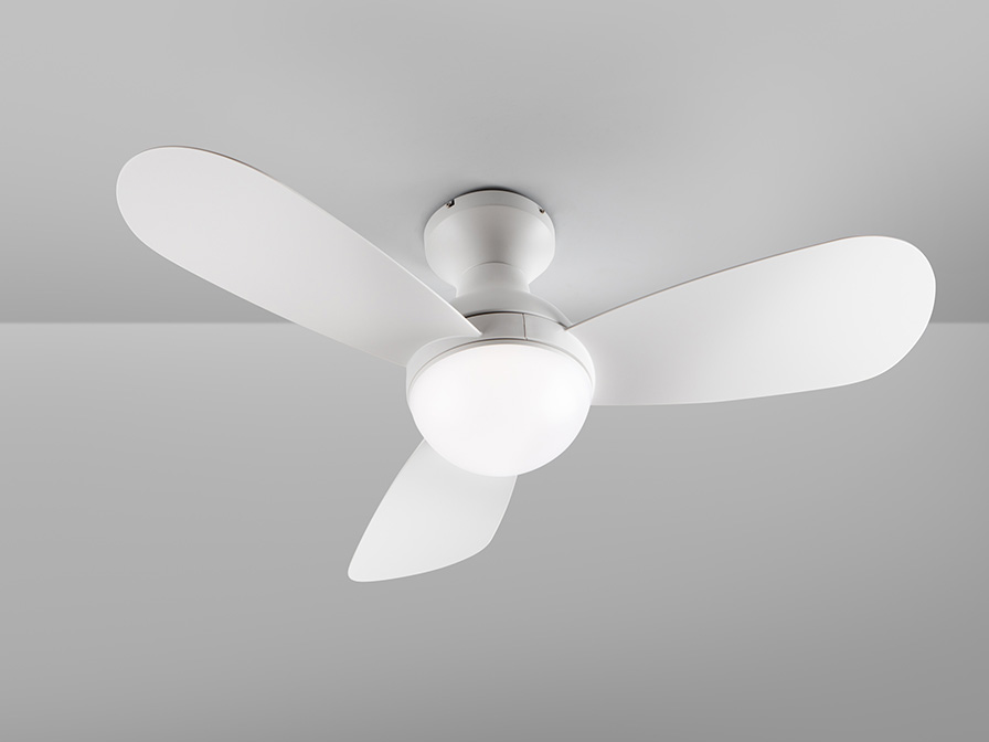 Schuller Lighting Ceiling fans Ø 100 to 120 cm Vito 218047  ·VITO· FAN, WHITE, Ø117