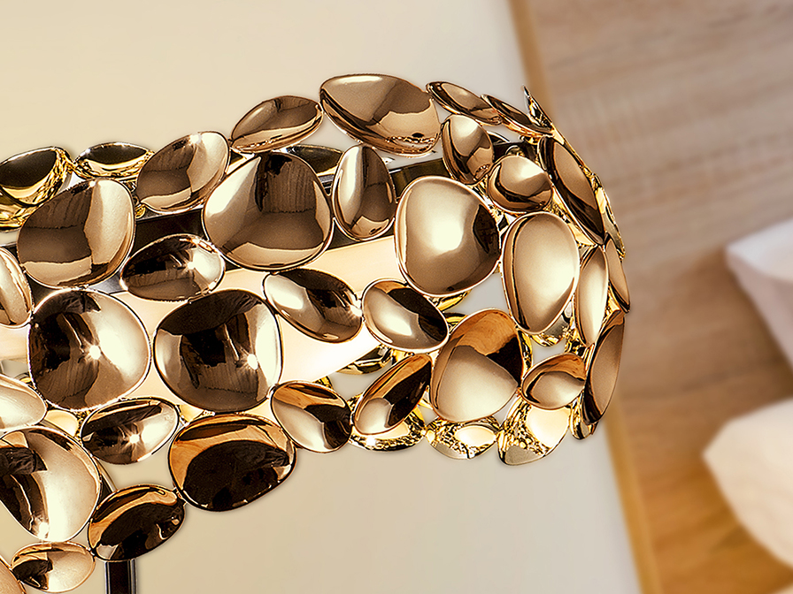 Schuller Lighting Table lamps Narisa 266544N  ·NARISA· TABLE LAMP 3L. ROSE GOLD