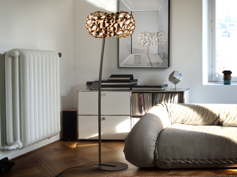 Schuller Lighting Floor lamps Narisa 266616N  ·NARISA· FLOOR LAMP 5L. ROSE GOLD