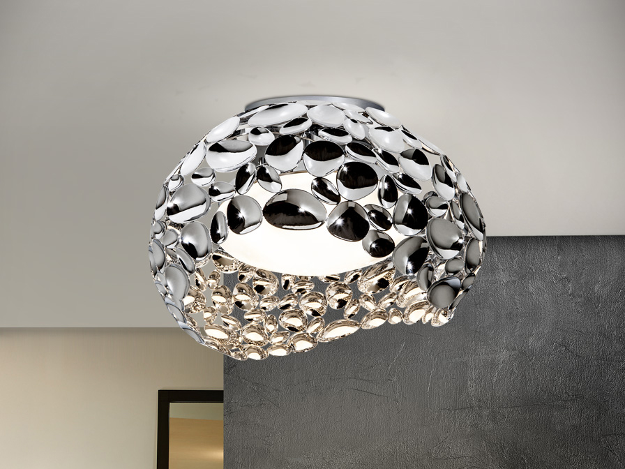 Schuller Lighting Flush Ceiling Lamps Narisa 266866  ·NARISA· CEILING LAMP, 5L. Ø47 CHROME