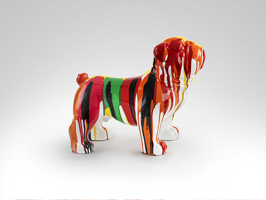 Schuller Decoration,mirrors and.. Decorative figures Otto 285257  OTTO - MEDIUM BULLDOG - COLOURS