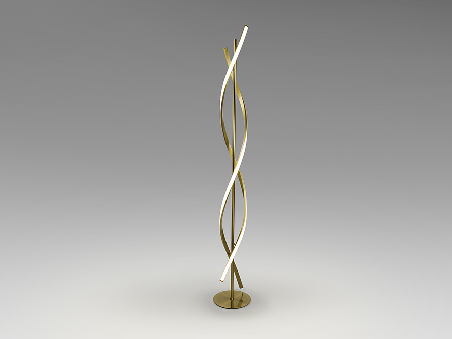 Schuller Lighting Floor lamps Dido 291025  DIDO - GOLDEN FLOOR LAMP