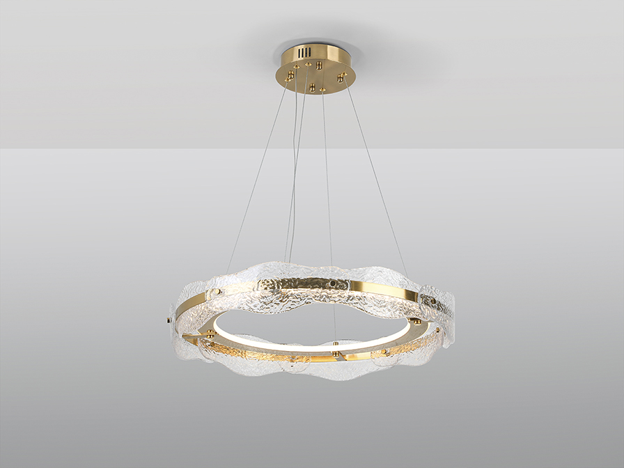 Schuller Lighting Pendants Lira 294683  ·LIRA· LAMP Ø60 GOLD