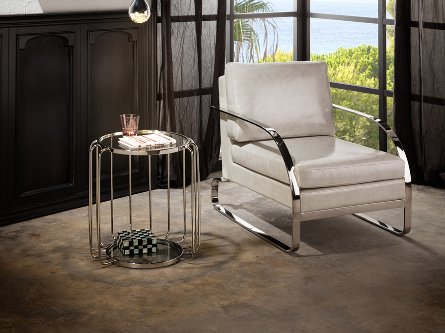 Schuller Furniture and decoration Side tables Hadas 296243  ·HADAS· SIDE TABLE, STEEL Ø50