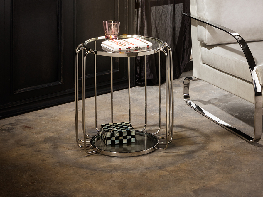 Schuller Furniture Side tables Hadas 296243  ·HADAS· SIDE TABLE, STEEL Ø50