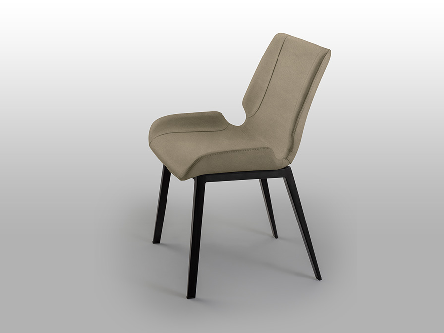 Schuller Decoration,mirrors and.. Chairs and Armchairs Kiara 297257  ·KIARA· ARMCHAIR, BLACK/BEIGE