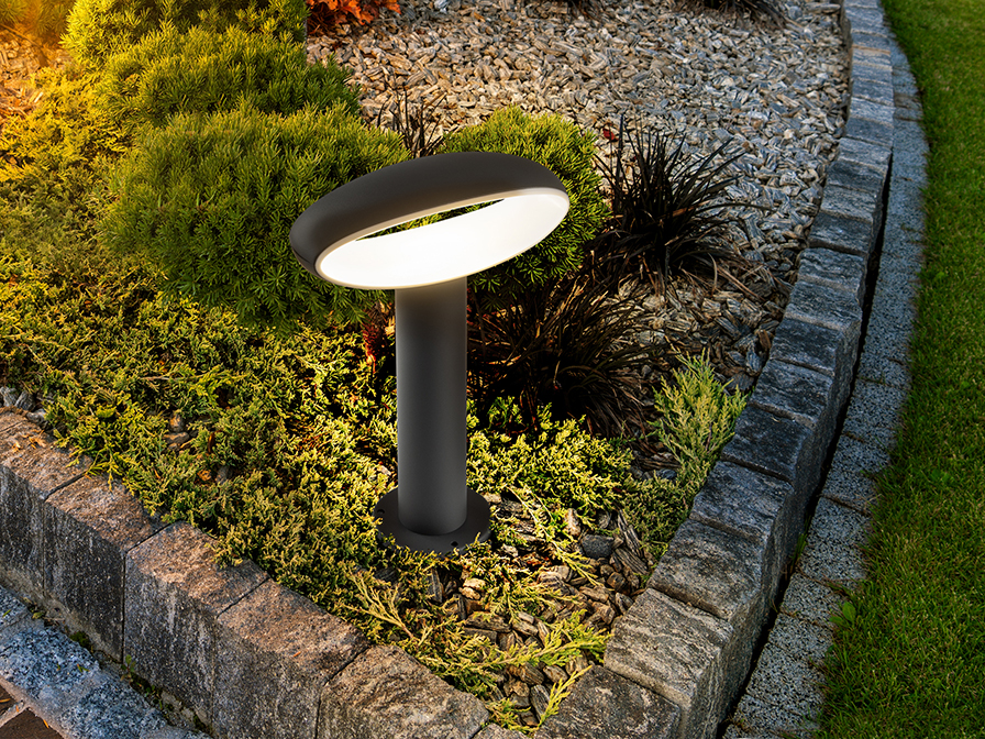Schuller  Outdoor lighting Vilo 311593  VILO - GREY OUTDOOR BEACON H30 IP65