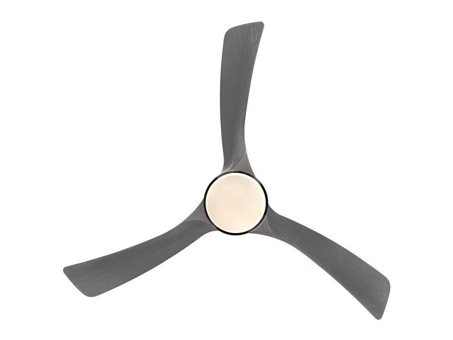 Schuller Ligthing Ceiling fans Ø 132 cm Aspas 316538D  ·ASPAS· FAN, BLACK/GREY, DIMMABLE