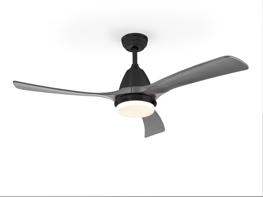 Schuller Ligthing Ceiling fans Ø 132 cm Aspas 316538D  ·ASPAS· FAN, BLACK/GREY, DIMMABLE