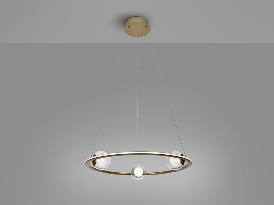 Schuller  Pendants Tirsa 365512  TIRSA - LAMP BRONZE D60