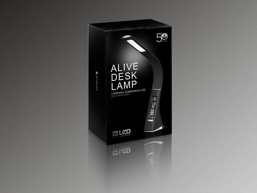 Schuller Ligthing Table lamps Alive 468227  ·ALIVE· LED TABLE LAMP, BLACK