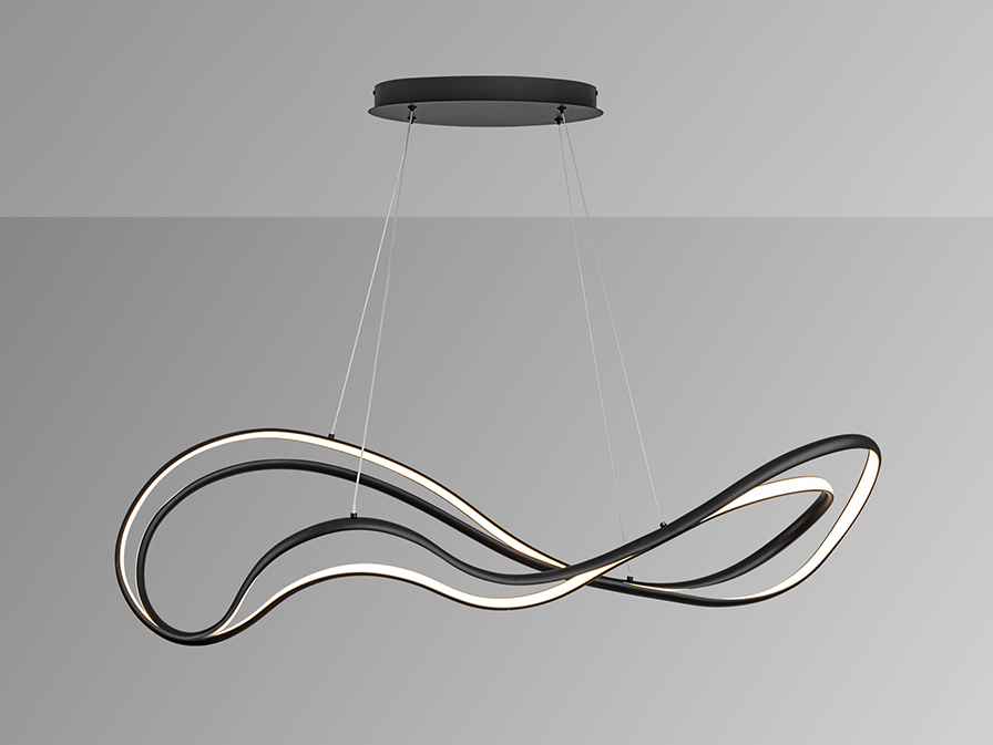 Schuller  Pendants Danza 513177  DANZA - BLACK LAMP