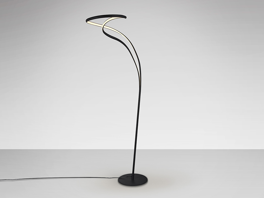 Schuller  Floor lamps Danza 513481  DANZA - BLACK FLOOR LAMP