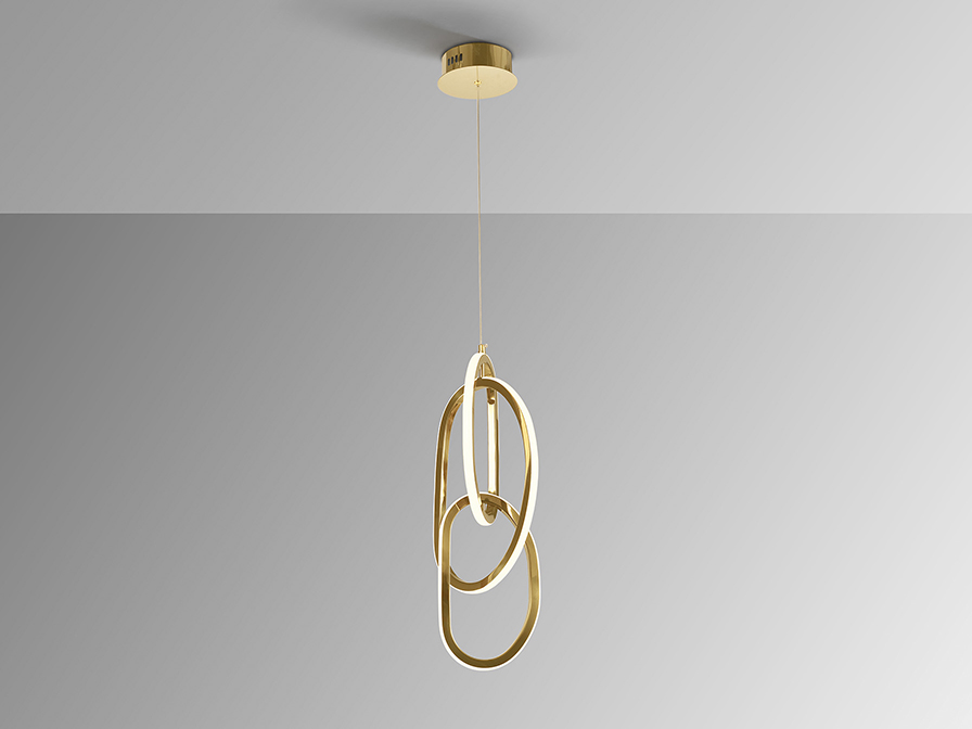 Schuller  Pendants Nexo 532464  NEXO - LAMP 3L GOLD