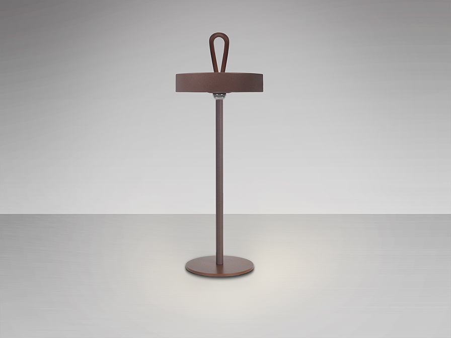 Schuller Lighting Table lamps Gong 551821  GONG- LED TABLE LAMP CORTEN