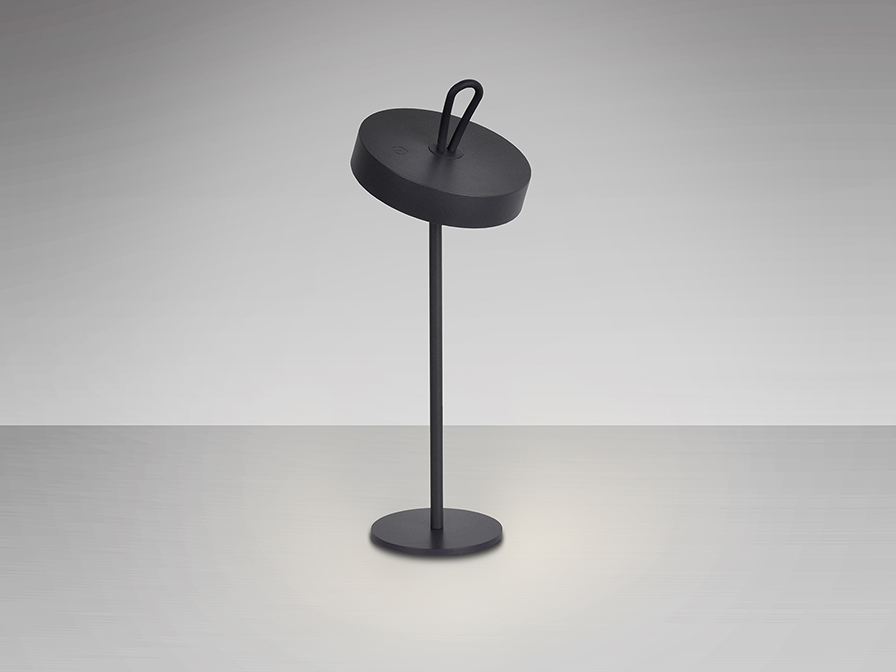 Schuller Lighting Table lamps Gong 551845  GONG- LED TABLE LAMP BLACK