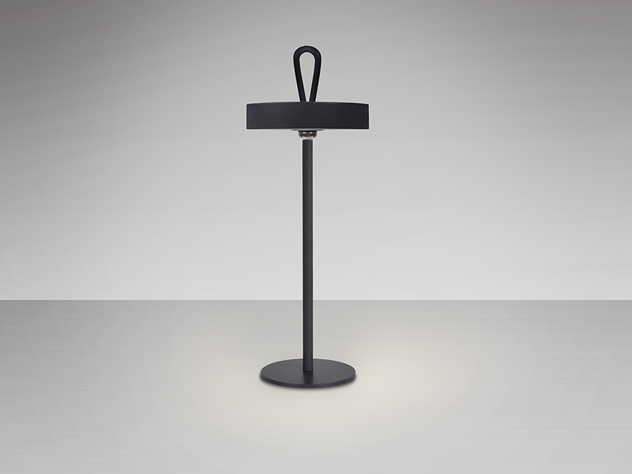 Schuller Lighting Table lamps Gong 551845  GONG- LED TABLE LAMP BLACK