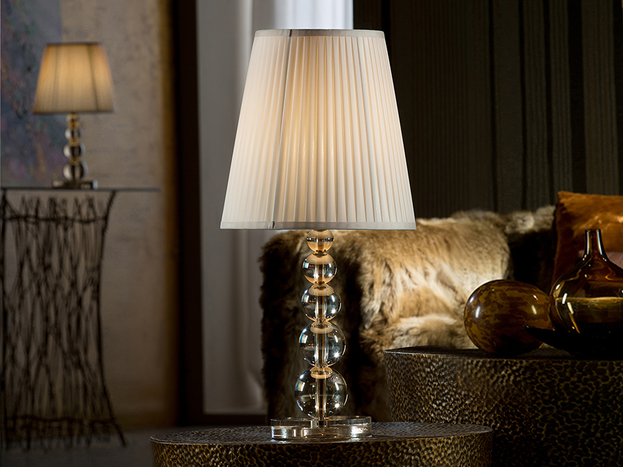 Schuller Lighting Table lamps Mercury 661457  ·MERCURY· LARGE TABLE LAMP, CHAMPAGNE, 1