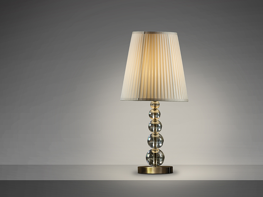 Schuller Lighting Table lamps Mercury 661457N  ·MERCURY· LARGE TABLE LAMP, CHAMPAGNE, 1