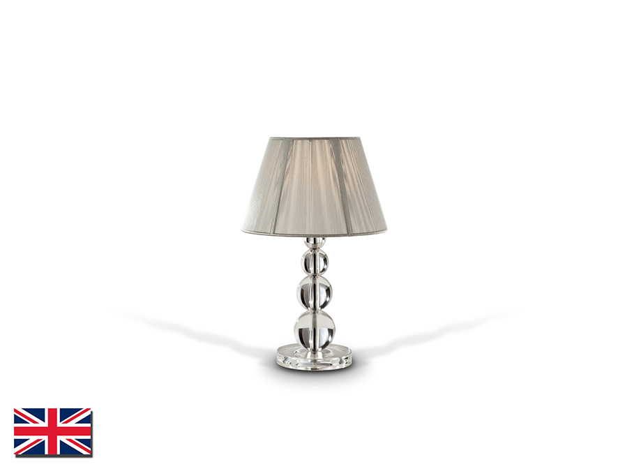 Schuller Lighting Table lamps Mercury 662110UK  ·MERCURY· SMALL TABLE LAMP 1L., CLEAR