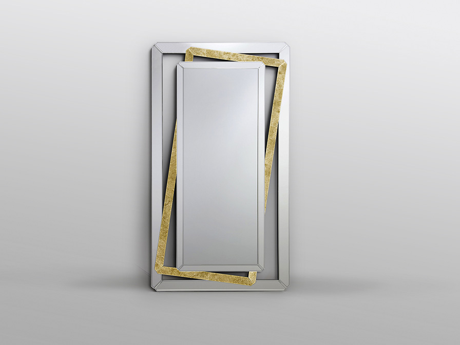 Schuller Decoration,mirrors and.. Glass mirrors Nora 693646  ·NORA· MIRROR, GOLD