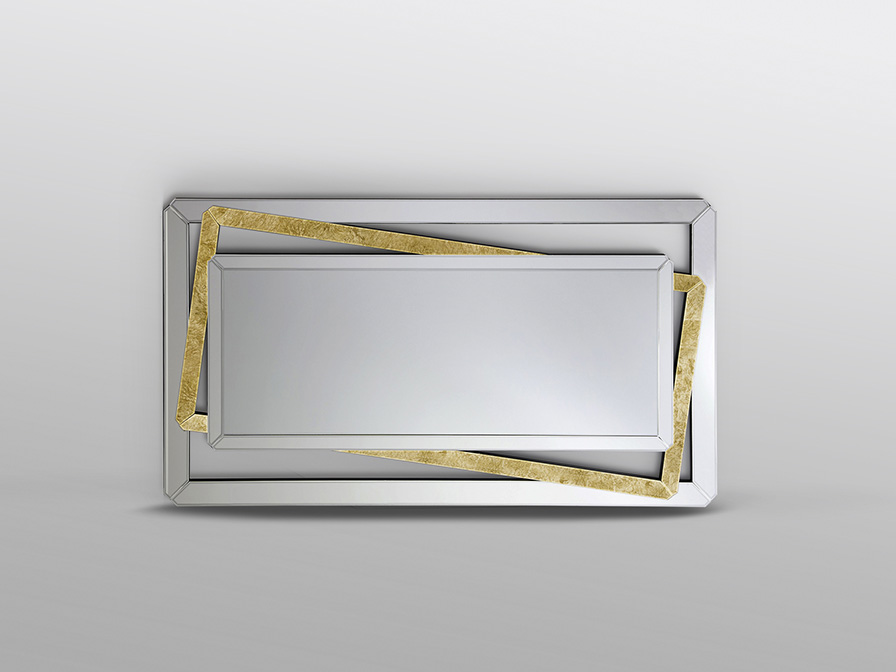 Schuller Decoration,mirrors and.. Glass mirrors Nora 693646  ·NORA· MIRROR, GOLD