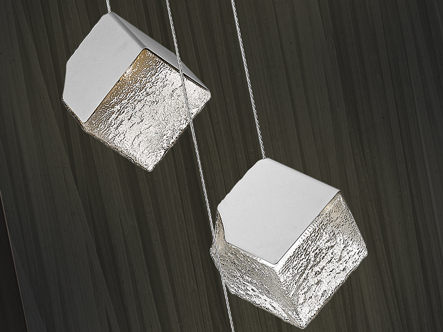 Schuller  Pendants Priscila 720410  ·PRISCILA· LAMP 4L., CHROME