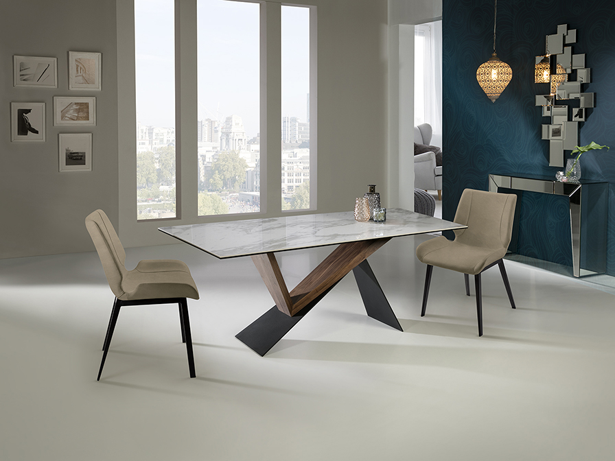 Schuller Furniture Dining tables Noa 742350  ·NOA· DINING TABLE, 180x90