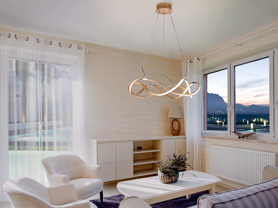 Schuller Lighting Pendants Molly 763712  ·MOLLY· LED LAMP Ø53, ROSE GOLD