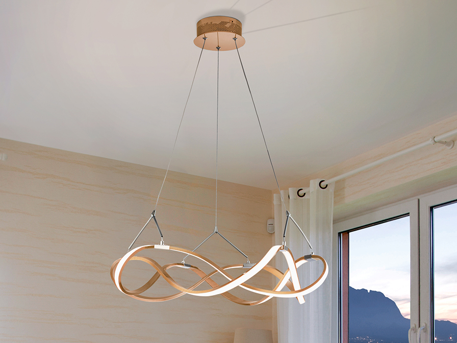 Schuller Lighting Pendants Molly 763712  ·MOLLY· LED LAMP Ø53, ROSE GOLD