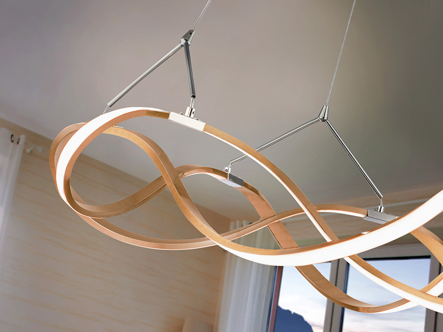 Schuller Ligthing Pendants Molly 763712D  ·MOLLY· LED LAMP Ø53, ROSE GOLD DIMMABLE