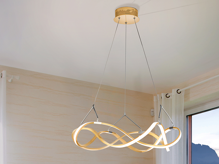 Schuller Ligthing Pendants Molly 763712D  ·MOLLY· LED LAMP Ø53, ROSE GOLD DIMMABLE