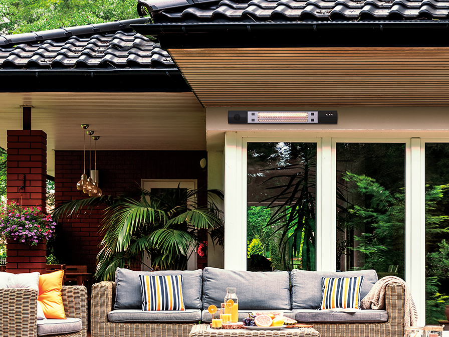 Schuller Ligthing Outdoor heater Heat Music 768191  ·HEAT MUSIC· WALL HEATER 1500W