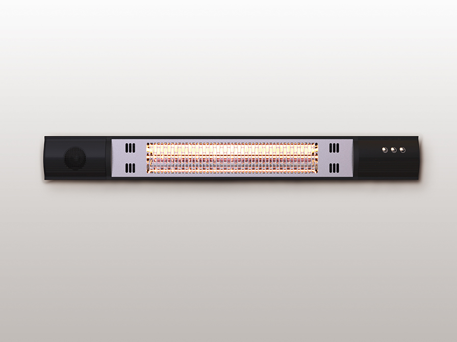 Schuller Ligthing Outdoor heater Heat Music 768191  ·HEAT MUSIC· WALL HEATER 1500W