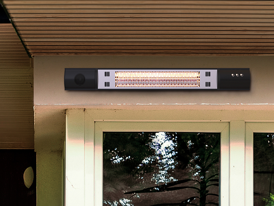 Schuller Ligthing Outdoor heater Heat Music 768191  ·HEAT MUSIC· WALL HEATER 1500W