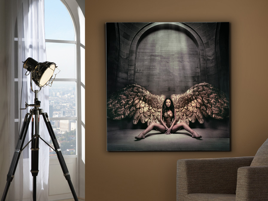 Schuller Furniture and decoration Prints and Photos Ángel caído 769932  ·ANGEL CAIDO· PHOTOGRAPHY 100x100