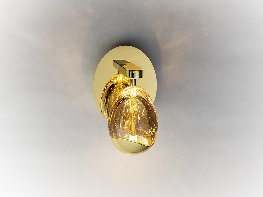 Schuller Lighting Wall lamps Rocio 783945  ROCIO - WALL LAMP 1L GOLD