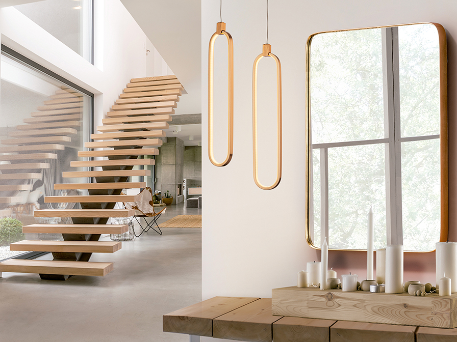 Schuller Lighting 1 Light Pendants Colette 787130  ·COLETTE· LED LAMP 1L. ROSE GOLD