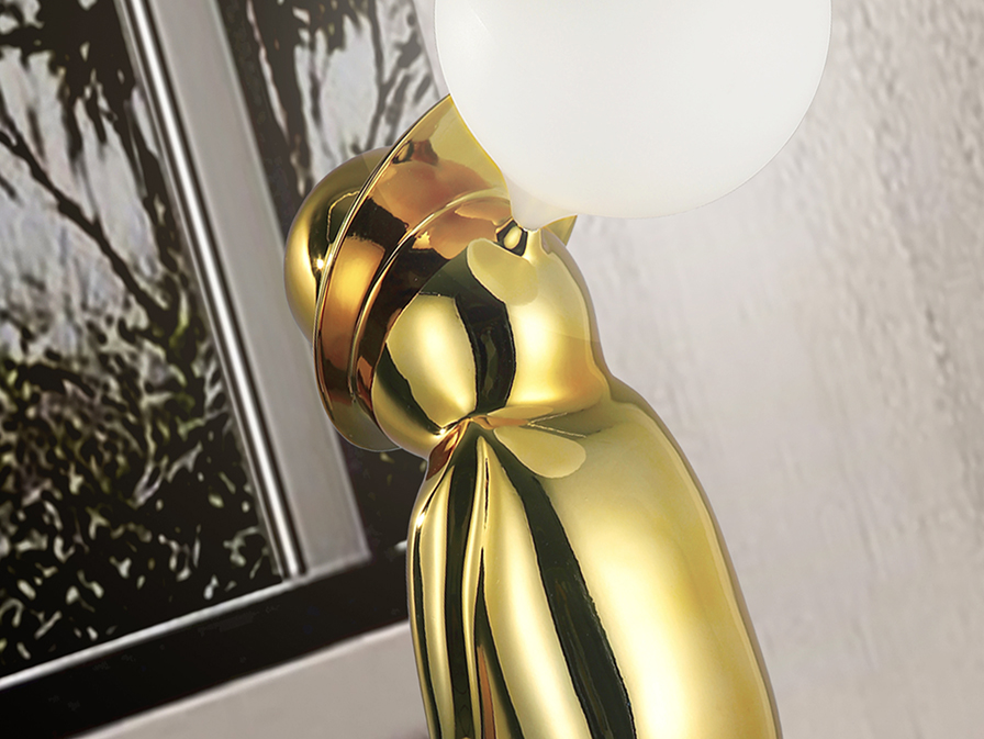 Schuller Decoration,mirrors and.. Decorative figures Mr Bubble 788827  MR. BUBBLE - FIGUE 1L - GOLDEN