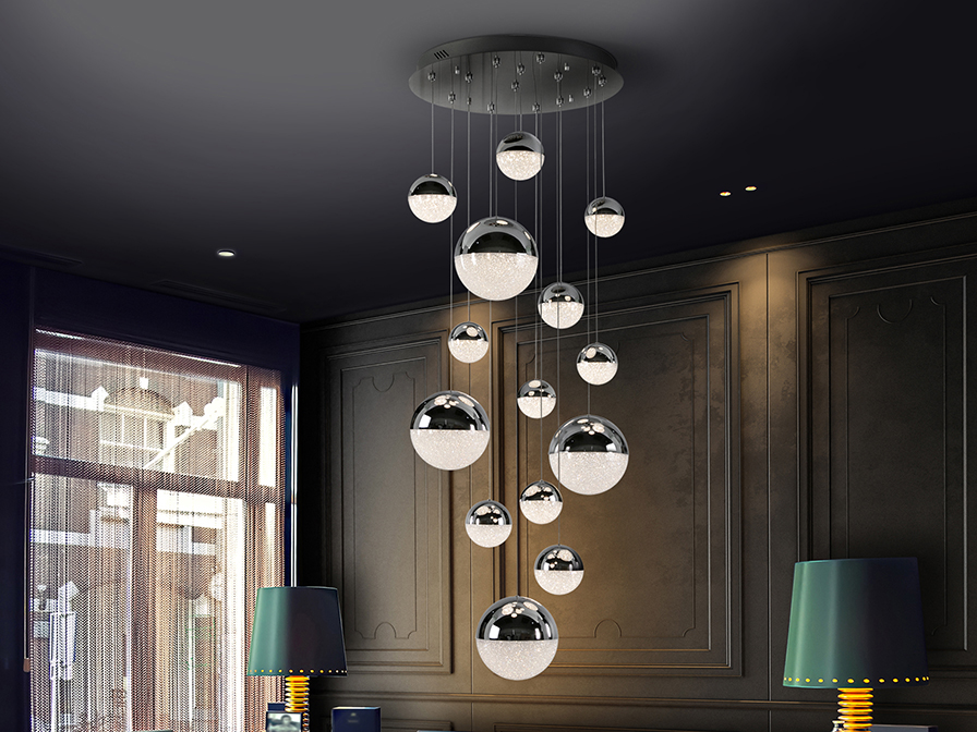 Schuller Lighting Pendants Sphere 793269D  ·SPHERE· LED CEILING LAMP Ø60 DIMMABLE,