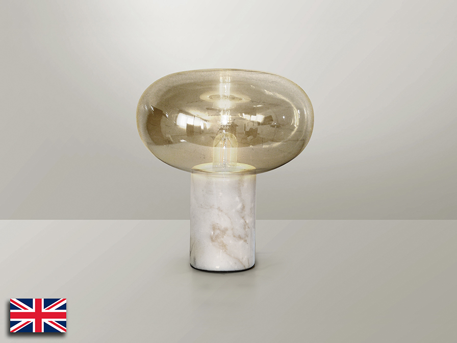 Schuller  Table lamps Fungi 837156UK  ·FUNGI· TABLE LAMP WHITE MARBLE UK