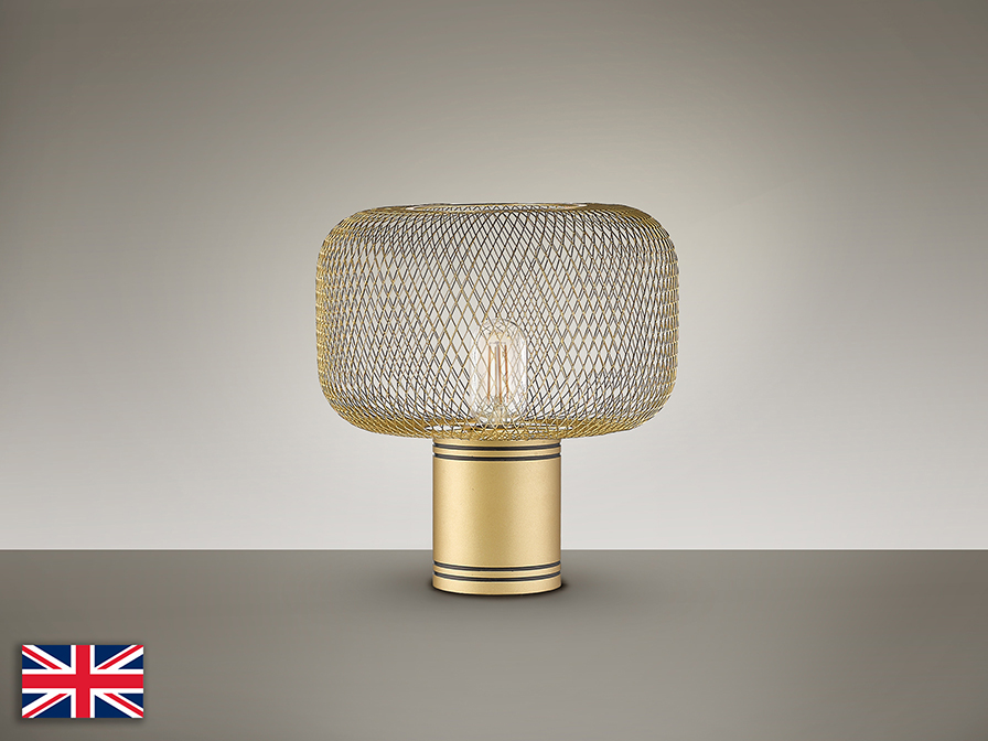 Schuller  Table lamps Osiris 910521UK  OSIRIS - TABLE LAMP 1L GOLD UK